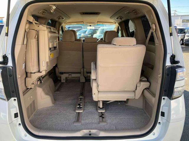 ヴェルファイア２．４Ｘナビ／ＴＶ／ＤＶＤ／ＢＴ　バックカメラ　ＥＴＣ　ＨＩＤヘッドライト　オートライト　左側電動スライドドア　トップシェイドガラス　オートエアコン　ステアリングリモコン　ニーエアバッグ　キーフリー　アルミ（千葉県）の中古車