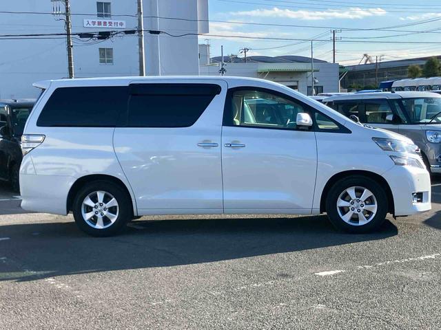 ヴェルファイア２．４Ｘナビ／ＴＶ／ＤＶＤ／ＢＴ　バックカメラ　ＥＴＣ　ＨＩＤヘッドライト　オートライト　左側電動スライドドア　トップシェイドガラス　オートエアコン　ステアリングリモコン　ニーエアバッグ　キーフリー　アルミ（千葉県）の中古車
