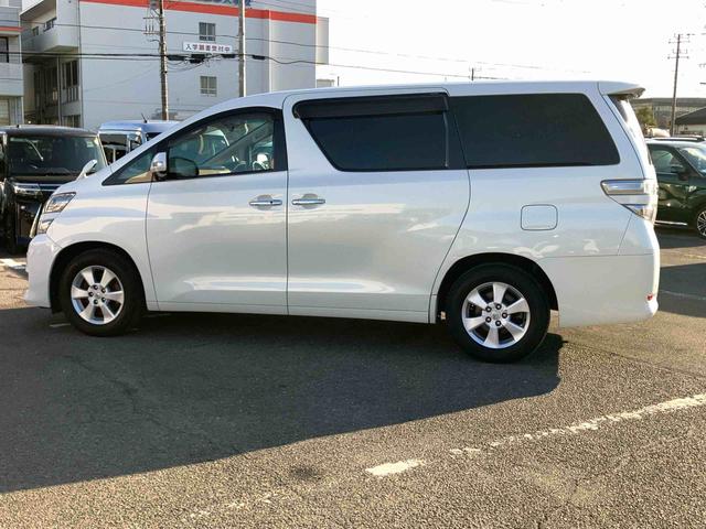 ヴェルファイア２．４Ｘナビ／ＴＶ／ＤＶＤ／ＢＴ　バックカメラ　ＥＴＣ　ＨＩＤヘッドライト　オートライト　左側電動スライドドア　トップシェイドガラス　オートエアコン　ステアリングリモコン　ニーエアバッグ　キーフリー　アルミ（千葉県）の中古車