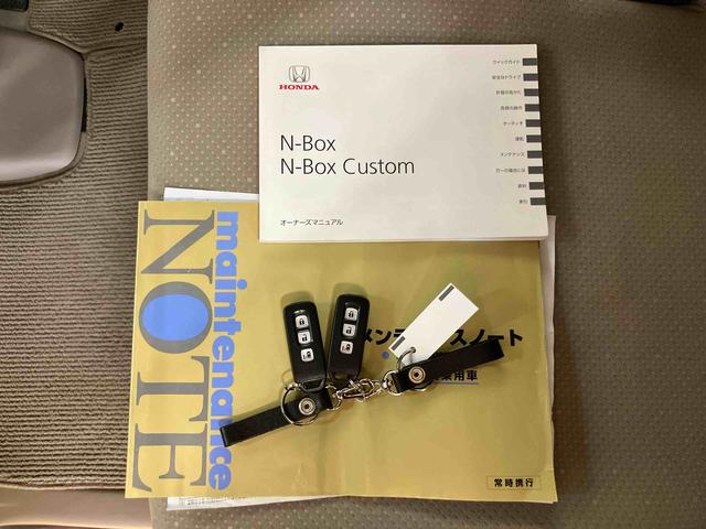 Ｎ−ＢＯＸＧ・Ｌパッケージバックカメラ連動フルセグナビ　ブルートゥース対応　左側電動スライドドア　バニティーミラー付き左右サンバイザー　チルトステアリング　運転席シートリフター　プッシュエンジンスタート　キーフリーシステム（千葉県）の中古車