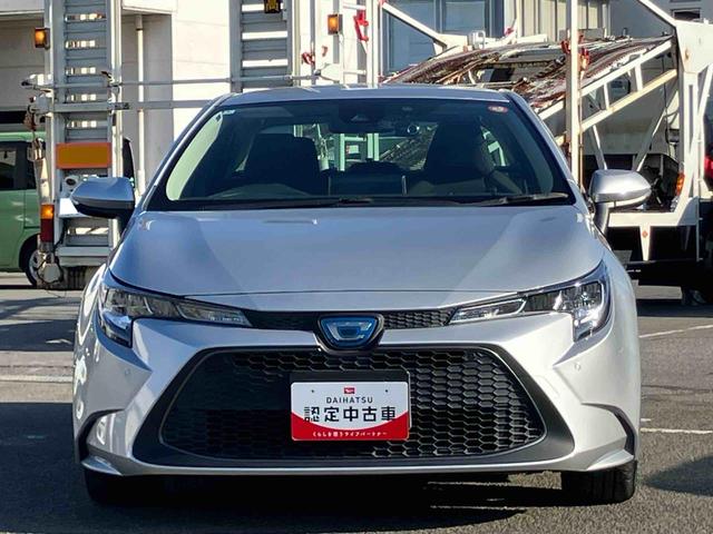 カローラハイブリッド Sハイブリッド ナビ/TV/BT/USB Bカメラ 前後ドラレコ ETC 全車速追従クルコン コーナーセンサー LEDヘッドライト オートライト 電動駐車ブレーキ 革巻ステアリング スマートキー アルミ(千葉県)の中古車