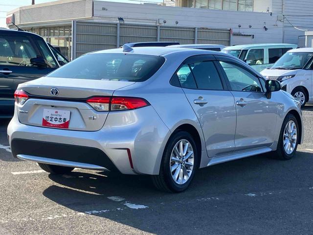 カローラハイブリッド Sハイブリッド ナビ/TV/BT/USB Bカメラ 前後ドラレコ ETC 全車速追従クルコン コーナーセンサー LEDヘッドライト オートライト 電動駐車ブレーキ 革巻ステアリング スマートキー アルミ(千葉県)の中古車