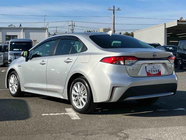 カローラハイブリッド Sハイブリッド ナビ/TV/BT/USB Bカメラ 前後ドラレコ ETC 全車速追従クルコン コーナーセンサー LEDヘッドライト オートライト 電動駐車ブレーキ 革巻ステアリング スマートキー アルミ(千葉県)の中古車