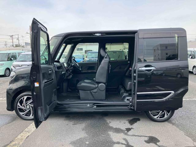 タントカスタムＲＳスタイルセレクションターボ　ＤＶＤ／ＢＴ／ＵＳＢ　バックカメラ　ＥＴＣ　全車速追従クルコン　ＬＥＤヘッドライト　オートライト　ＡＤＢ　スマアシ　前後コ−ナ−センサー　シートヒーター　両側電動スライドドア　ステリモ　アルミ（千葉県）の中古車