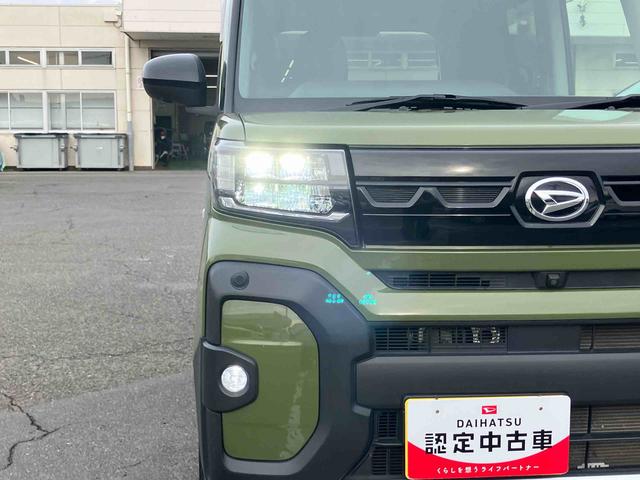 タントファンクロスターボターボ　１０型ナビ／地デジ／ＤＶＤ／ＢＴ／ＵＳＢ　全周囲カメラ　ＥＴＣ　ルーフレール　両側電動スライドドア　ＬＥＤヘッドライト　オートライト　シートヒーター　スマアシ　前後コーナーセンサー　キーフリー（千葉県）の中古車