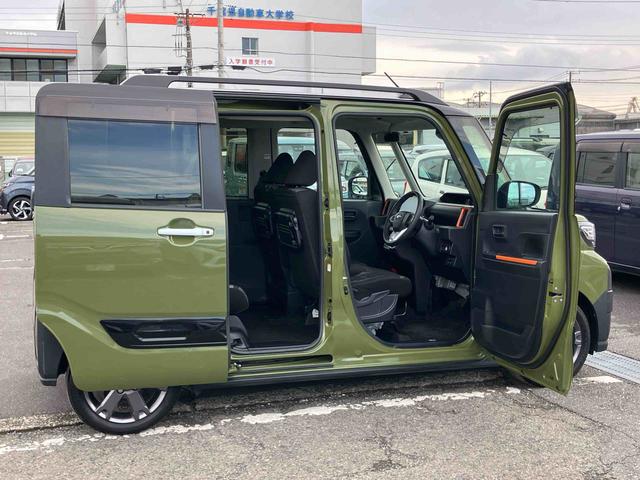 タントファンクロスターボターボ　１０型ナビ／地デジ／ＤＶＤ／ＢＴ／ＵＳＢ　全周囲カメラ　ＥＴＣ　ルーフレール　両側電動スライドドア　ＬＥＤヘッドライト　オートライト　シートヒーター　スマアシ　前後コーナーセンサー　キーフリー（千葉県）の中古車