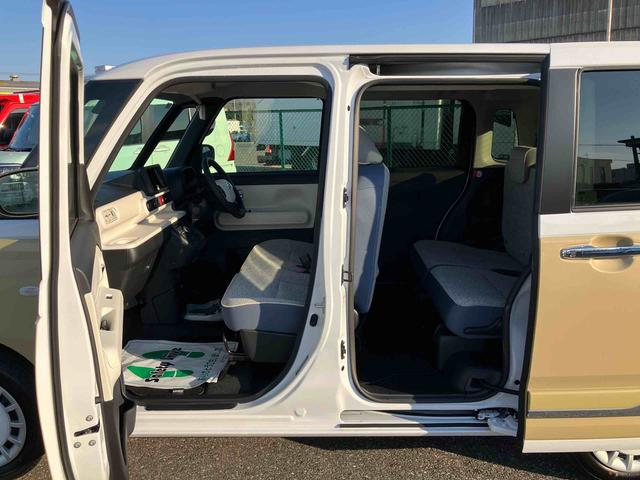 ムーヴキャンバスストライプスG両側電動スライドドア LEDヘッドライト&フォグランプ シートヒーター 保温カップホルダー 電動駐車ブレーキ バックカメラ ステアリングスイッチ 置きラクBOX コーナーセンサー 衝突被害軽減ブレーキ(千葉県)の中古車