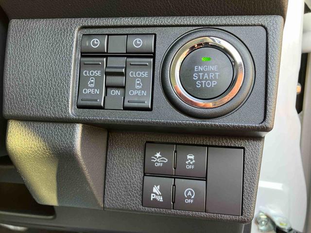 ムーヴキャンバスストライプスＧ両側電動スライドドア　ＬＥＤヘッドライト＆フォグランプ　シートヒーター　保温カップホルダー　電動駐車ブレーキ　バックカメラ　ステアリングスイッチ　置きラクＢＯＸ　コーナーセンサー　衝突被害軽減ブレーキ（千葉県）の中古車