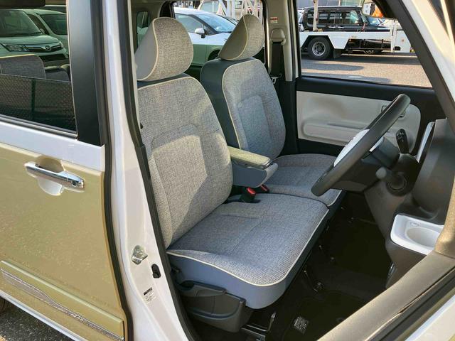 ムーヴキャンバスストライプスＧ両側電動スライドドア　ＬＥＤヘッドライト＆フォグランプ　シートヒーター　保温カップホルダー　電動駐車ブレーキ　バックカメラ　ステアリングスイッチ　置きラクＢＯＸ　コーナーセンサー　衝突被害軽減ブレーキ（千葉県）の中古車