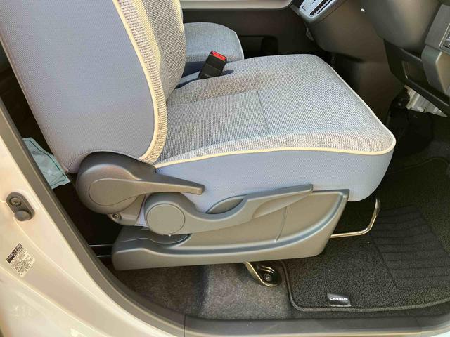 ムーヴキャンバスストライプスＧ両側電動スライドドア　ＬＥＤヘッドライト＆フォグランプ　シートヒーター　保温カップホルダー　電動駐車ブレーキ　バックカメラ　ステアリングスイッチ　置きラクＢＯＸ　コーナーセンサー　衝突被害軽減ブレーキ（千葉県）の中古車