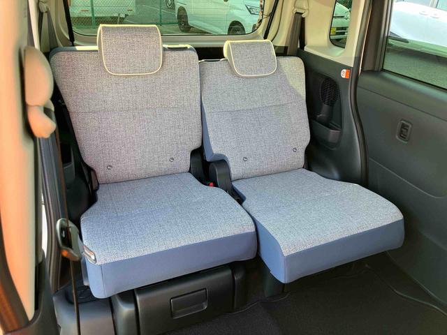 ムーヴキャンバスストライプスＧ両側電動スライドドア　ＬＥＤヘッドライト＆フォグランプ　シートヒーター　保温カップホルダー　電動駐車ブレーキ　バックカメラ　ステアリングスイッチ　置きラクＢＯＸ　コーナーセンサー　衝突被害軽減ブレーキ（千葉県）の中古車