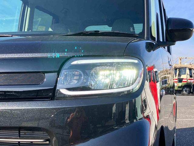 タントＸバックカメラ　左側電動スライドドア　シートヒーター　電動パーキングブレーキ　ＬＥＤヘッドライト　オートライト　オートエアコン　上下２段調節式デッキボード　コーナーセンサー　衝突被害軽減ブレーキ（千葉県）の中古車