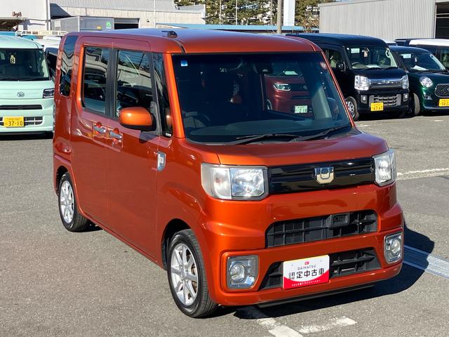 ウェイクL SAIIナビ/BT/TV/DISC/バックカメラ/ステアリングスイッチ ETC 両側パワスラ 14インチアルミ フォグランプ スマートキー オート格納ドアミラー オートエアコン 衝突被害軽減ブレーキ(千葉県)の中古車