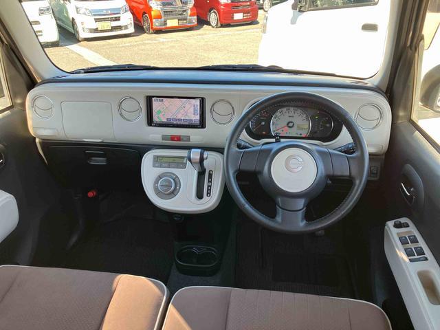 ミラココアココアプラスＸスペシャルコーデナビ／ＢＴ／１セグ／ＤＩＳＣ／バックカメラ　前ドラレコ　ＥＴＣ　フロント／サイドエアロ　リヤマットガード　ルーフレール　フォグランプ　クリアテールランプ　専用シート表皮　スマートキー　電格ドアミラー（千葉県）の中古車