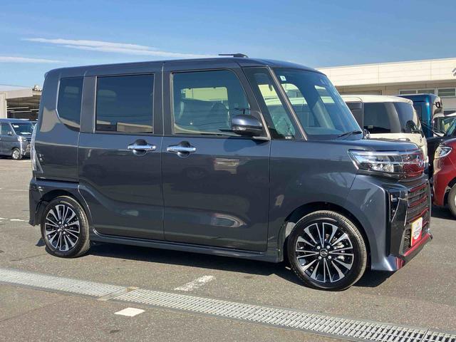 タントカスタムＲＳターボエンジン　１５インチアルミ　バックカメラ　両側電動スライドドア　シートヒーター　電動駐車ブレーキ　ＬＥＤヘッド＆フォグ　上下２段調節式デッキボード　コーナーセンサー　衝突被害軽減ブレーキ（千葉県）の中古車
