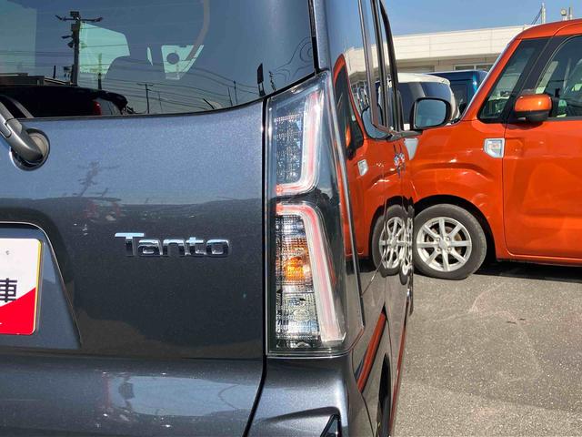 タントカスタムＲＳターボエンジン　１５インチアルミ　バックカメラ　両側電動スライドドア　シートヒーター　電動駐車ブレーキ　ＬＥＤヘッド＆フォグ　上下２段調節式デッキボード　コーナーセンサー　衝突被害軽減ブレーキ（千葉県）の中古車