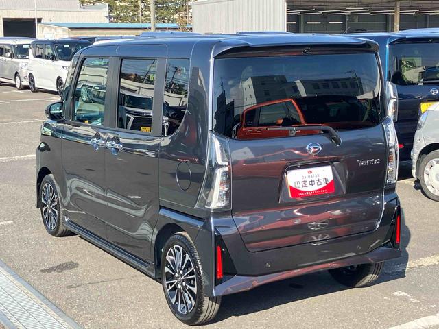 タントカスタムＲＳターボエンジン　１５インチアルミ　バックカメラ　両側電動スライドドア　シートヒーター　電動駐車ブレーキ　ＬＥＤヘッド＆フォグ　上下２段調節式デッキボード　コーナーセンサー　衝突被害軽減ブレーキ（千葉県）の中古車