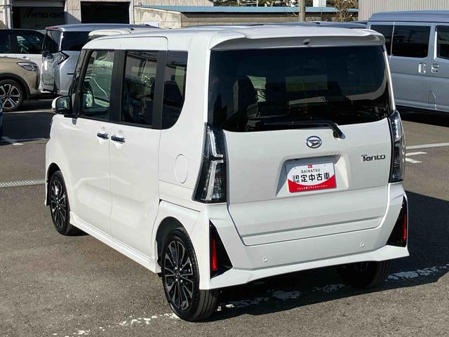 タントカスタムＲＳターボエンジン　１５インチアルミ　バックカメラ　両側電動スライドドア　シートヒーター　電動駐車ブレーキ　ＬＥＤヘッド＆フォグ　上下２段調節式デッキボード　コーナーセンサー　衝突被害軽減ブレーキ（千葉県）の中古車