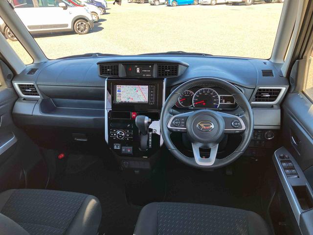 トールカスタムＧ　ターボナビ／ＢＴ／ＴＶ／ＤＩＳＣ／バックカメラ　前後ドラレコ　ＥＴＣ　プラズマクラスター付ＬＥＤ室内灯　両側パワスラ　ＬＥＤヘッド＆フォグ　１５インチアルミ　自動追従クルコン　衝突被害軽減ブレーキ（千葉県）の中古車