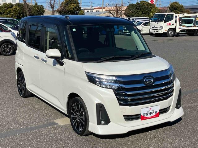 トールカスタムＧ　ターボナビ／ＢＴ／ＴＶ／ＤＩＳＣ／バックカメラ　前後ドラレコ　ＥＴＣ　プラズマクラスター付ＬＥＤ室内灯　両側パワスラ　ＬＥＤヘッド＆フォグ　１５インチアルミ　自動追従クルコン　衝突被害軽減ブレーキ（千葉県）の中古車