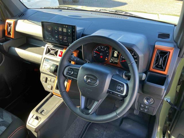 タフトGターボターボ ガラスルーフ ルーフレール 9型DSP/TV/BT/USB Bカメラ 前後ドラレコ ETC LEDヘッドランプ オートライト 前後コ−ナ−センサー シートヒーター 電動駐車ブレーキ キーフリー(千葉県)の中古車