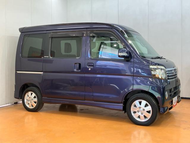 アトレーワゴンカスタムターボRSリミテッドナビ/BT/TV/CD/DVD ETC 左側電動スライドドア HIDヘッドライト ハロゲンフォグランプ 13インチアルミ リヤスポイラー LED荷室灯 オートエアコン 電動格納ドアミラー キーレス(千葉県)の中古車