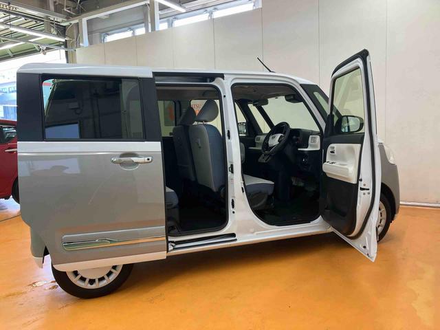 ムーヴキャンバスストライプスG衝突回避支援システム 横滑り防止装置 前後コーナーセンサー ホットカップホルダー 置きラクボックス ホールド機能付き電動パーキングブレーキ 前席シートヒーター バニティーミラー付き左右サンバイザー(千葉県)の中古車