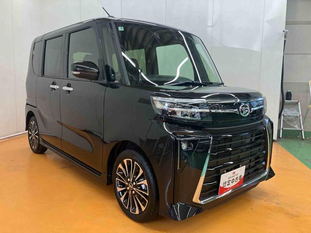 タントカスタムＲＳ衝突回避支援システム　横滑り防止装置　前後コーナーセンサー　ホールド機能付き電動パーキングブレーキ　前席シートヒーター　チルトステアリング　運転席シートリフター　ミラクルオープンドア（千葉県）の中古車