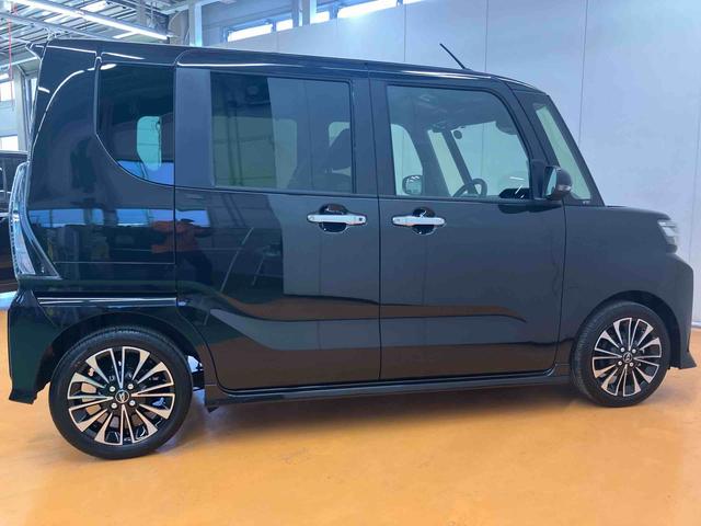 タントカスタムＲＳ衝突回避支援システム　横滑り防止装置　前後コーナーセンサー　ホールド機能付き電動パーキングブレーキ　前席シートヒーター　チルトステアリング　運転席シートリフター　ミラクルオープンドア（千葉県）の中古車