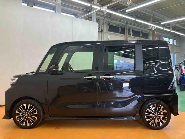 タントカスタムＲＳ衝突回避支援システム　横滑り防止装置　前後コーナーセンサー　ホールド機能付き電動パーキングブレーキ　前席シートヒーター　チルトステアリング　運転席シートリフター　ミラクルオープンドア（千葉県）の中古車