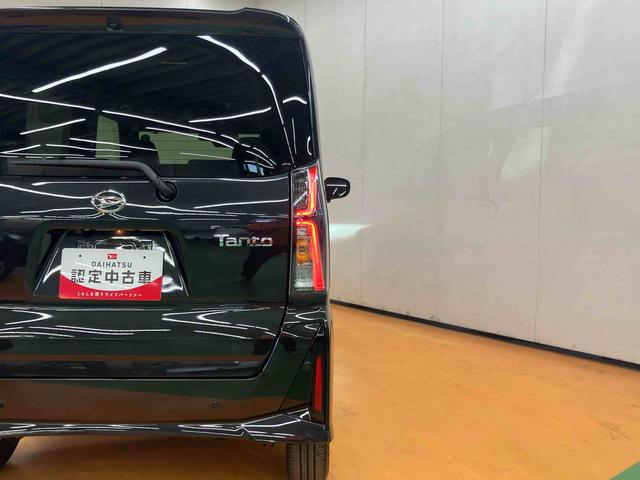 タントカスタムＲＳ衝突回避支援システム　横滑り防止装置　前後コーナーセンサー　ホールド機能付き電動パーキングブレーキ　前席シートヒーター　チルトステアリング　運転席シートリフター　ミラクルオープンドア（千葉県）の中古車