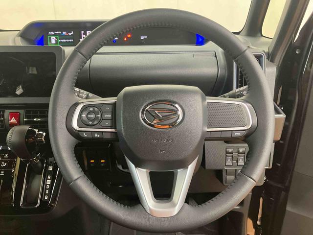 タントカスタムＲＳ衝突回避支援システム　横滑り防止装置　前後コーナーセンサー　ホールド機能付き電動パーキングブレーキ　前席シートヒーター　チルトステアリング　運転席シートリフター　ミラクルオープンドア（千葉県）の中古車