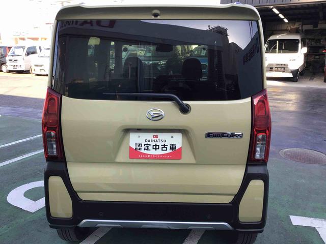 タントファンクロスターボ両側電動パワースライドドア・シートヒーター・ＬＥＤヘッドライト・ＬＥＤフォグランプ・４方向コーナーセンサー付き（千葉県）の中古車