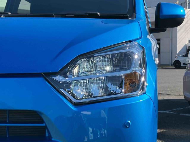 ミライースＸ　ＳＡIII衝突被害軽減ブレーキ　ＬＥＤヘッドランプ　オートライト　オートハイビーム　コーナーセンサー　電動格納ドアミラー　プライバシーガラス　アイドリングストップ　サイドレバー式駐車ブレーキ　キーレスエントリー（千葉県）の中古車