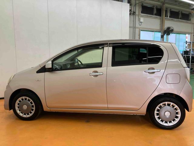 ミライースXCDラジオチューナー AUX接続 アイドリングストップ マニュアルレベリング機能付ハロゲンヘッドライト キーレスエントリー ETC リヤトランクトノカバー バニティーミラー付き左右サンバイザー(千葉県)の中古車