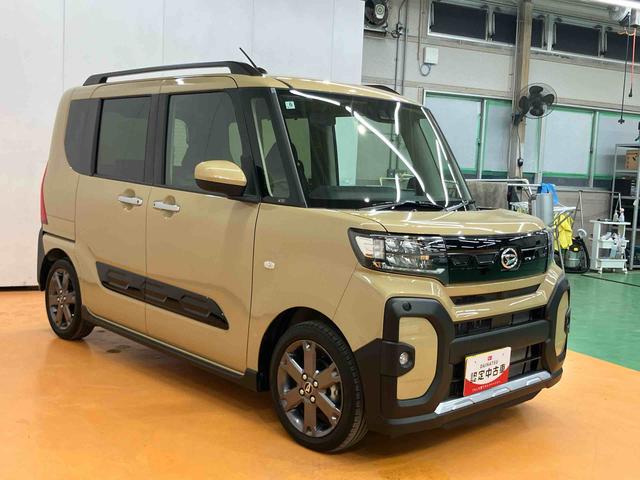 タントファンクロスターボ衝突回避支援システム　横滑り防止装置　アイドリングストップ　前後コーナーセンサー　前席シートヒーター　ホールド機能付き電動パーキングブレーキ　プッシュエンジンスタート　キーフリーシステム／（千葉県）の中古車