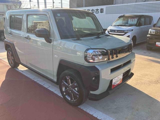 タフトＧターボ　ダーククロムベンチャー電動パーキングブレーキ・スカイフィールトップ・オートライト・ＬＥＤヘッドライト・オートエアコン・シートヒーター・アルミホイール・コーナーセンサー・サイドエアバッグ・衝突回避支援ブレーキ（千葉県）の中古車