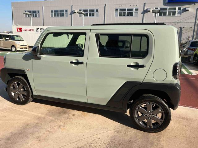 タフトＧターボ　ダーククロムベンチャー電動パーキングブレーキ・スカイフィールトップ・オートライト・ＬＥＤヘッドライト・オートエアコン・シートヒーター・アルミホイール・コーナーセンサー・サイドエアバッグ・衝突回避支援ブレーキ（千葉県）の中古車