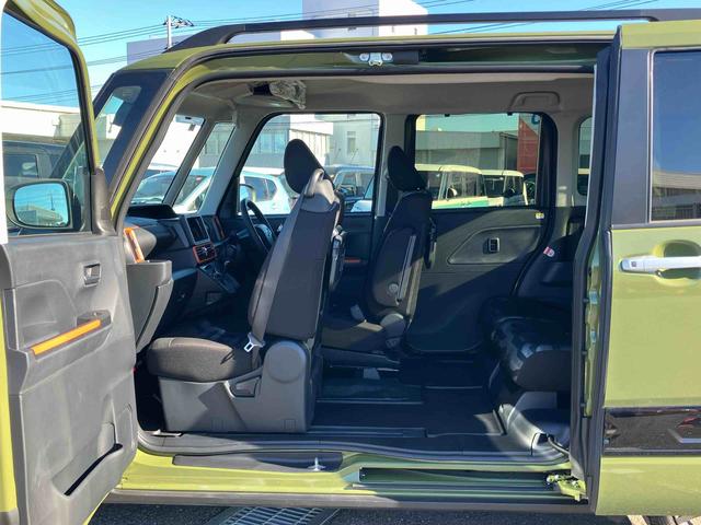 タントファンクロスターボターボ　バックカメラ　ルーフレール　両側電動スライドドア　ＬＥＤヘッドライト　オートライト　シートヒーター　スマアシ　前後コーナーセンサー　電動駐車ブレーキ　キーフリー　盗難防止警報　アルミホイール（千葉県）の中古車