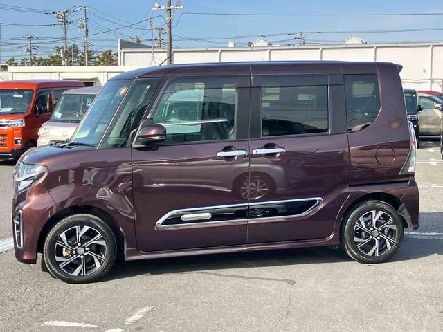 タントカスタムＸスタイルセレクションナビ／ＴＶ／ＤＶＤ／ＢＴ／ＵＳＢ　Ｂカメラ　前後ドラレコ　ＥＴＣ　両側Ｐスライド　ＬＥＤヘッドライト　オートライト　オートハイビーム　スマアシ　前後コ−ナ−センサー　シートヒーター　キーフリー　アルミ（千葉県）の中古車