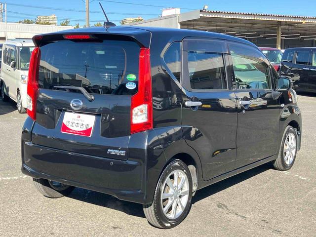 ムーヴＸリミテッドII　ＳＡIIIキーフリー（リモコンエンジンスターター付）　ＣＤ／ＢＴ／ＵＳＢ／ＤＶＤ　バックカメラ　運転席シートヒーター　トップシェイドガラス　アルミ　ＬＥＤヘッドライト　オートライト　革巻きステアリング　ステリモ（千葉県）の中古車