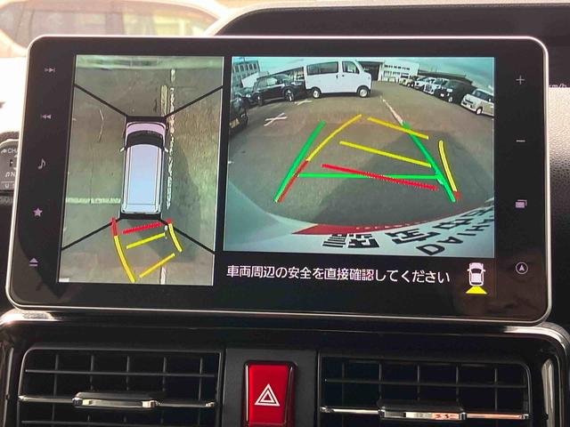 タントカスタムＸ９型ナビ／ＴＶ／ＤＶＤ／ＢＴ／ＵＳＢ　全周囲カメラ　ＥＴＣ　前後ドラレコ　両側電動スライドドア　シートヒーター　ＬＥＤヘッドライト　オートライト　オートハイビーム　コ−ナ−センサー　キーフリー　アルミ（千葉県）の中古車