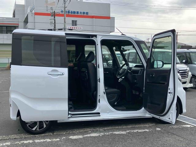 タントカスタムＸ９型ナビ／ＴＶ／ＤＶＤ／ＢＴ／ＵＳＢ　全周囲カメラ　ＥＴＣ　前後ドラレコ　両側電動スライドドア　シートヒーター　ＬＥＤヘッドライト　オートライト　オートハイビーム　コ−ナ−センサー　キーフリー　アルミ（千葉県）の中古車