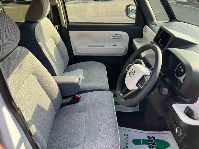 ムーヴキャンバスストライプスＧターボ両側電動スライドドア　ターボ車　オーディオレス　衝突回避支援ブレーキ　誤発進抑制装置　アイドリングストップ　スマートキー　盗難防止装置　イモビライザー　オートライト　オートマチックハイビーム（千葉県）の中古車