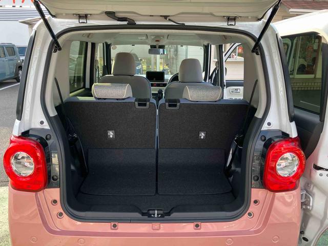 ムーヴキャンバスストライプスＧターボ両側電動スライドドア　ターボ車　オーディオレス　衝突回避支援ブレーキ　誤発進抑制装置　アイドリングストップ　スマートキー　盗難防止装置　イモビライザー　オートライト　オートマチックハイビーム（千葉県）の中古車