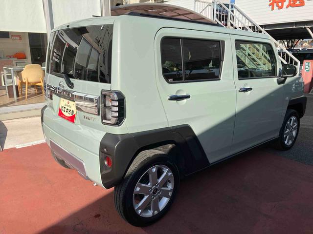 タフトG クロムベンチャー衝突回避支援ブレーキ・キーフリー・LEDヘッドランプ・アルミホイール・コーナーセンサー・オートエアコン・オートライト・バックカメラ・電動格納ミラー・パワーウィンドウ(千葉県)の中古車