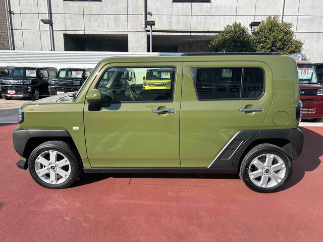 タフトG クロムベンチャースカイルーフ・電動パーキングブレーキ・LEDヘッドライト・サイドエアバッグ・ルーフレール・オートライト・プッシュボタンエンジンスタート・バックカメラ・コーナーセンサー・衝突回避支援ブレーキ(千葉県)の中古車