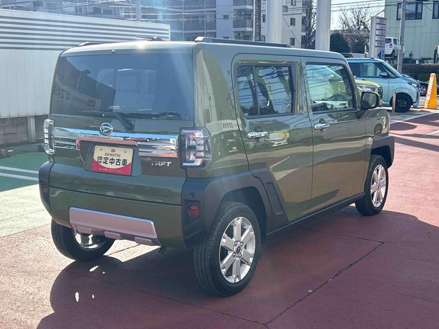 タフトG クロムベンチャースカイルーフ・電動パーキングブレーキ・LEDヘッドライト・サイドエアバッグ・ルーフレール・オートライト・プッシュボタンエンジンスタート・バックカメラ・コーナーセンサー・衝突回避支援ブレーキ(千葉県)の中古車