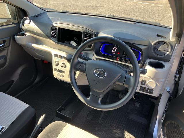 ミライースＸ　ＳＡIIIＬＥＤヘッドランプ　オートライト　オートハイビーム　デジタルメーター　プライバシーガラス　電動格納ドアミラー　スマアシ　コーナーセンサー　サイドレバー式駐車ブレーキ　キーレスエントリー　盗難防止警報（千葉県）の中古車