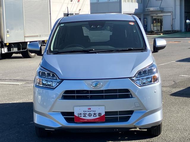 ミライースＸ　ＳＡIIIＬＥＤヘッドランプ　オートライト　オートハイビーム　デジタルメーター　プライバシーガラス　電動格納ドアミラー　スマアシ　コーナーセンサー　サイドレバー式駐車ブレーキ　キーレスエントリー　盗難防止警報（千葉県）の中古車